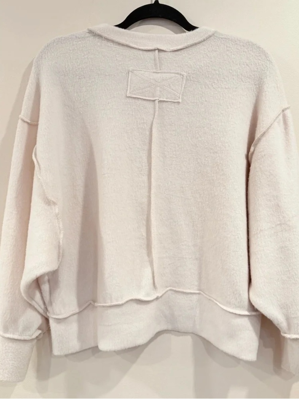 Cozy Oversized Cream Women's Sweater